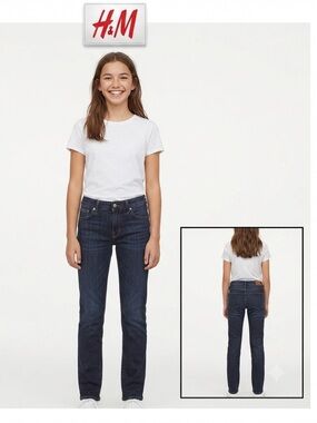H&M L.O.G.G  Skinny Jeans Girls 14Y+